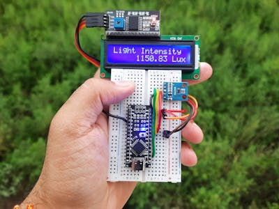 Making a Digital Light Measuring Meter