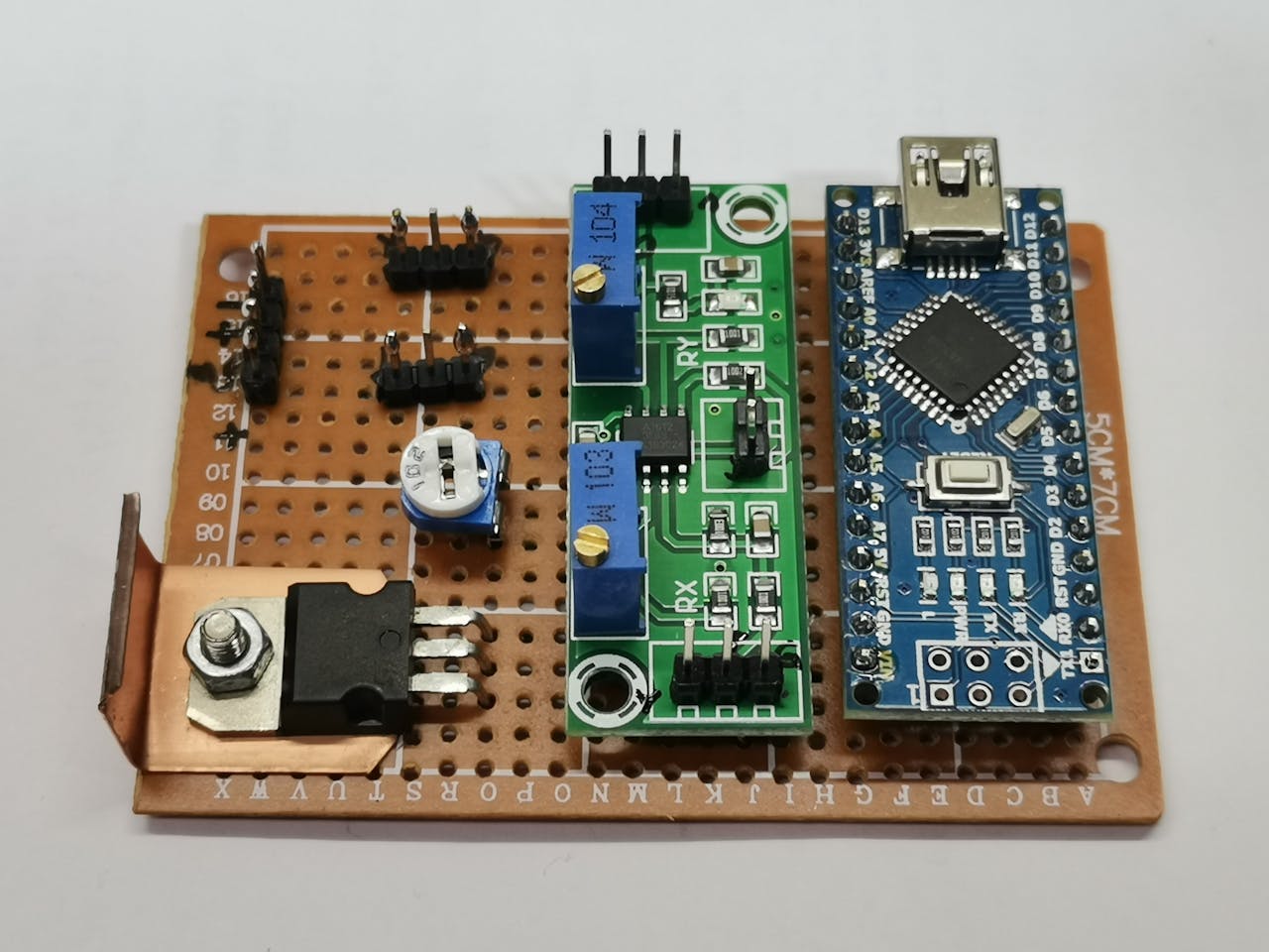 Alimenter l'Arduino Nano - Idehack