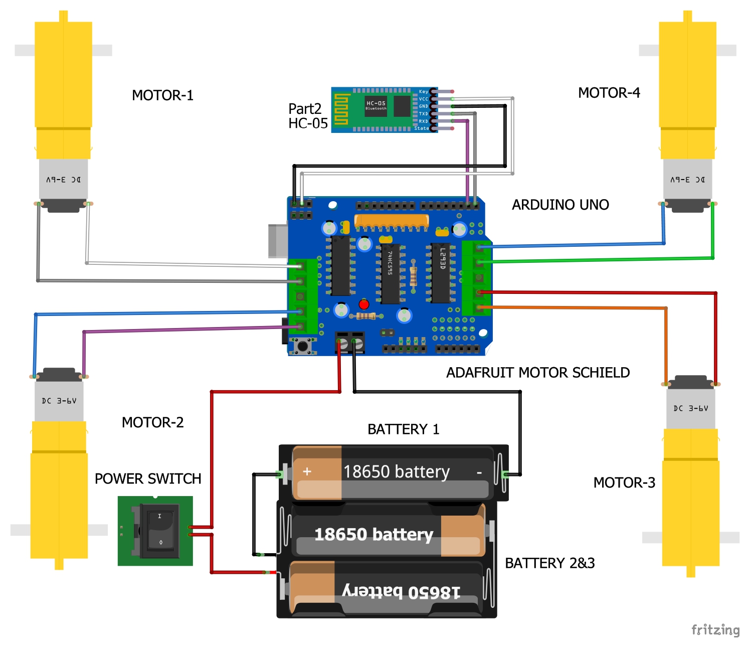 Bluetooth Controlled Car With Arduino Uno, 52% OFF