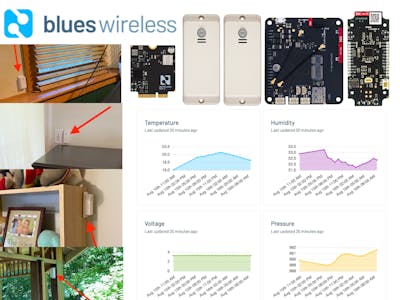 Sensor Clusters Made Easy w/LoRa and Blues Wireless Sparrow