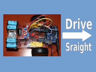 Make an Arduino Controlled Car drive straight
