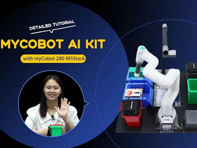 Robot vision and human-robot interaction in myCobot AI Kit