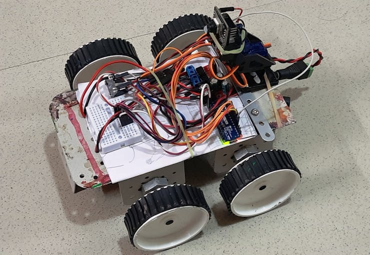 Mobile robot setup