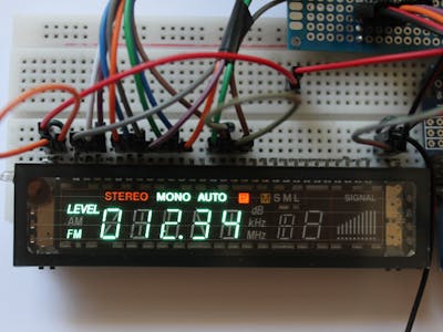 Driving a VFD with MAX7219 (and Arduino)