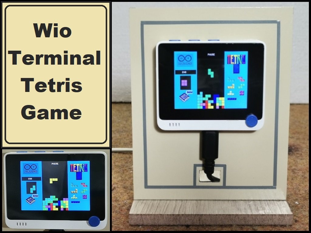 Wio Terminal Tetris Game (Arduino IDE) - Hackster.io