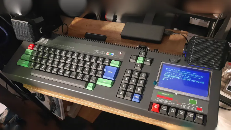 RARE PACK COMPLET vintage amstrad cpc 464 fonctionne avec Joystick + logiciels EUR 1.100,00 - FR