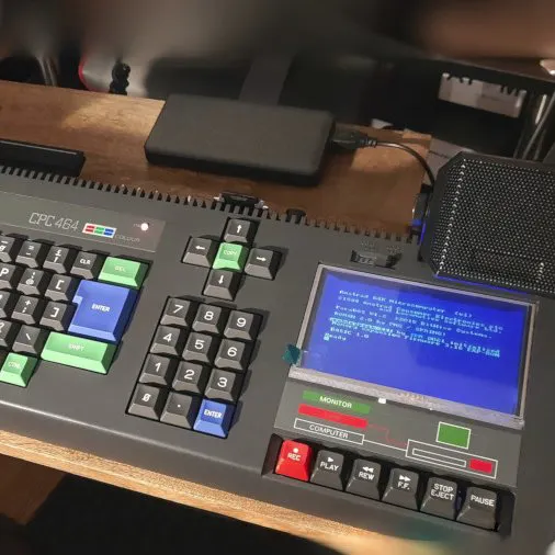 EL DRAGON DORADO: ORDENADOR CONSOLA A COLOR AMSTRAD 64K CPC 464 - ORIGINAL VINTAGE , AÑOS 80