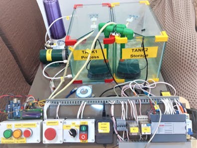 Arduino, PLC based SCADA for water treatment plant