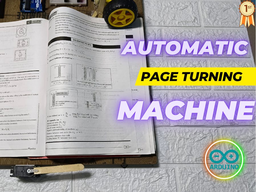 Book and Page Number Machine