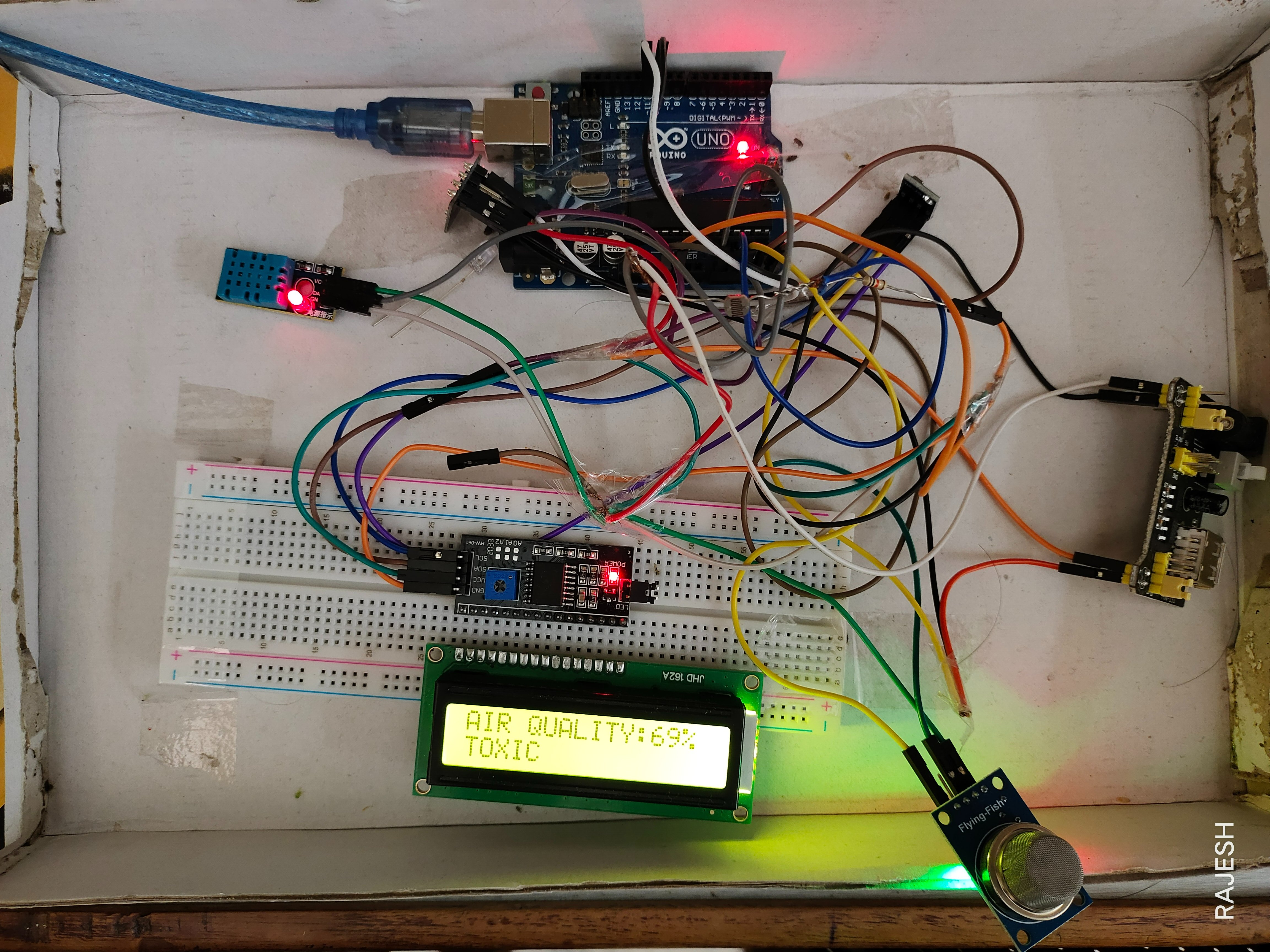 IoT Based Weather Monitoring System Using Arduino - Hackster.io