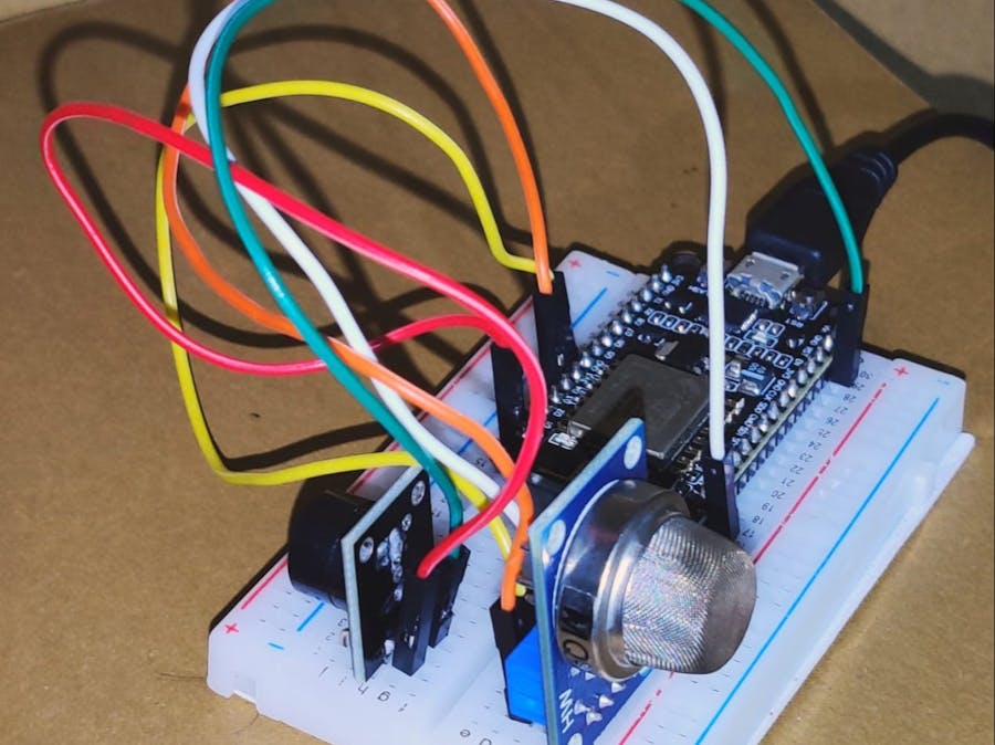 Smoke Detection System ESP-8266