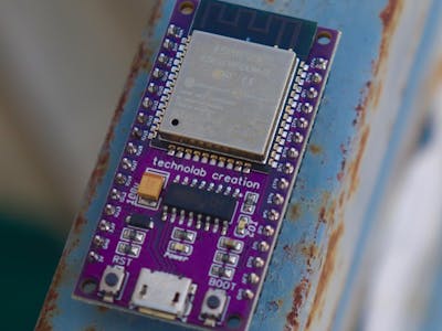 ESP32 in purple color