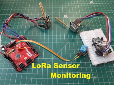 Sensor Monitoring Using LoRa & Arduino