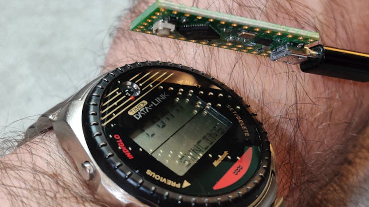 Maxwell Pray's Arduino Timex Datalink Adapter Brings Back a