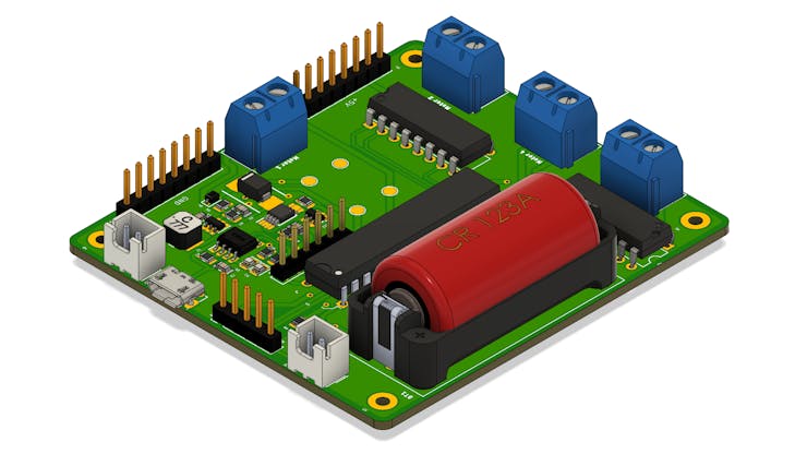 Dedicated Control Board for Mobile Robots with Wheels - Share Project -  PCBWay