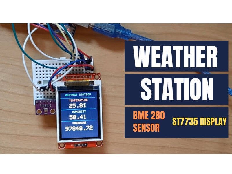 Weather Station | BME280 Temperature, Humidity and Pressure
