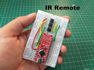 IR Transmitter Remote using Arduino
