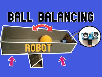 Ball Balancing Robot | Arduino Object Detection Via OpenCV