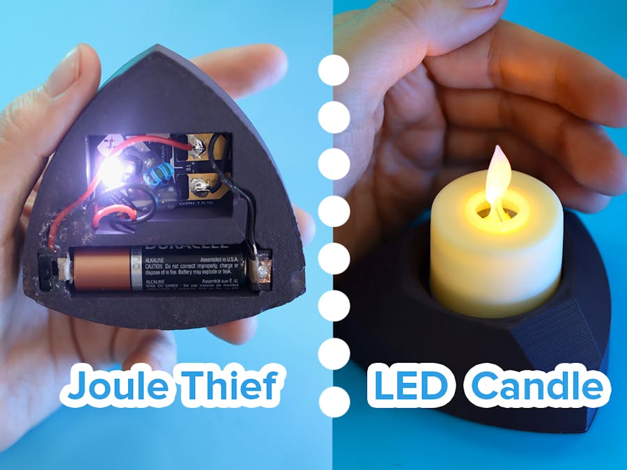 Joule Thief LED Tea Light Adapter