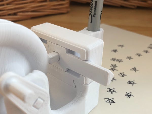 3D Printing a Mechanical 2D Pen Plotter