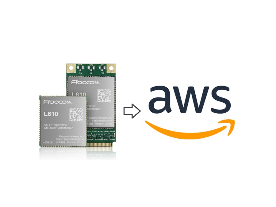 Conectando o AWS IoT MQTT e o módulo Fibocom usando comandos AT