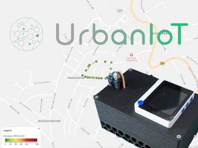 UrbanIoT - Mobile environmental monitoring 🌦🌫🌡🏙