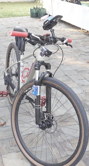Bike setup to collect data