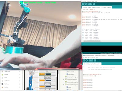 Robot Arm - Computer vision assistant