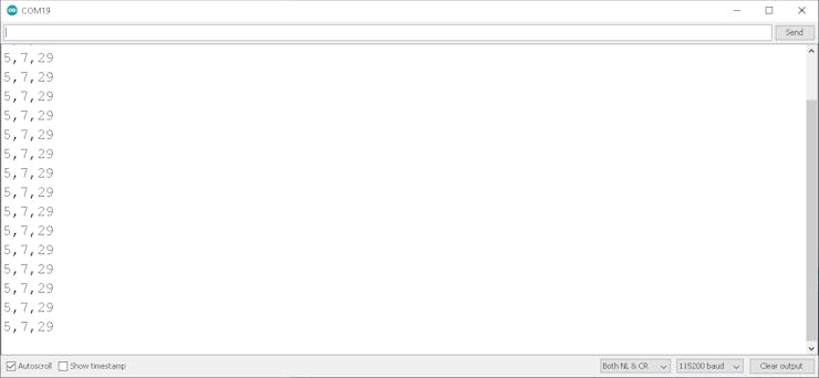 Collecting data processed