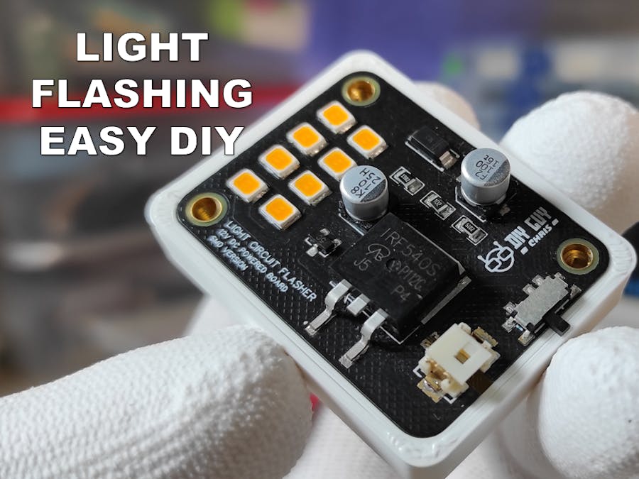Small Flashing LED Gadget (high brightness)