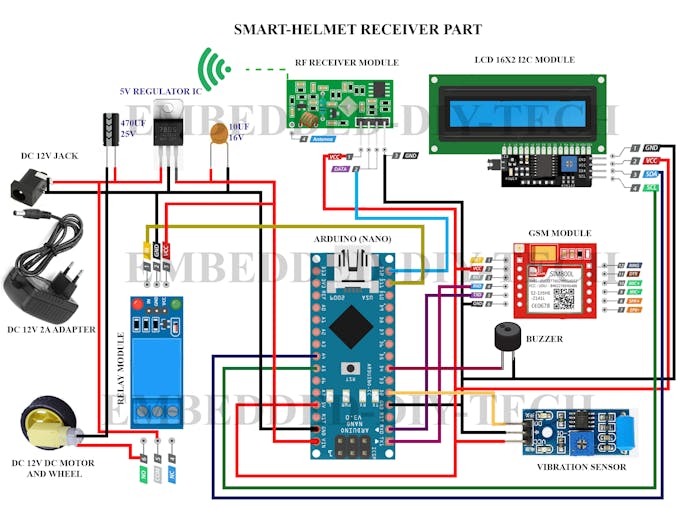 Smart Bike Helmet - Arduino Project Hub