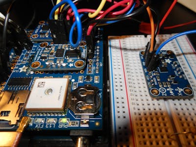 Interfacing the GPS shield with the Arduino UNO board