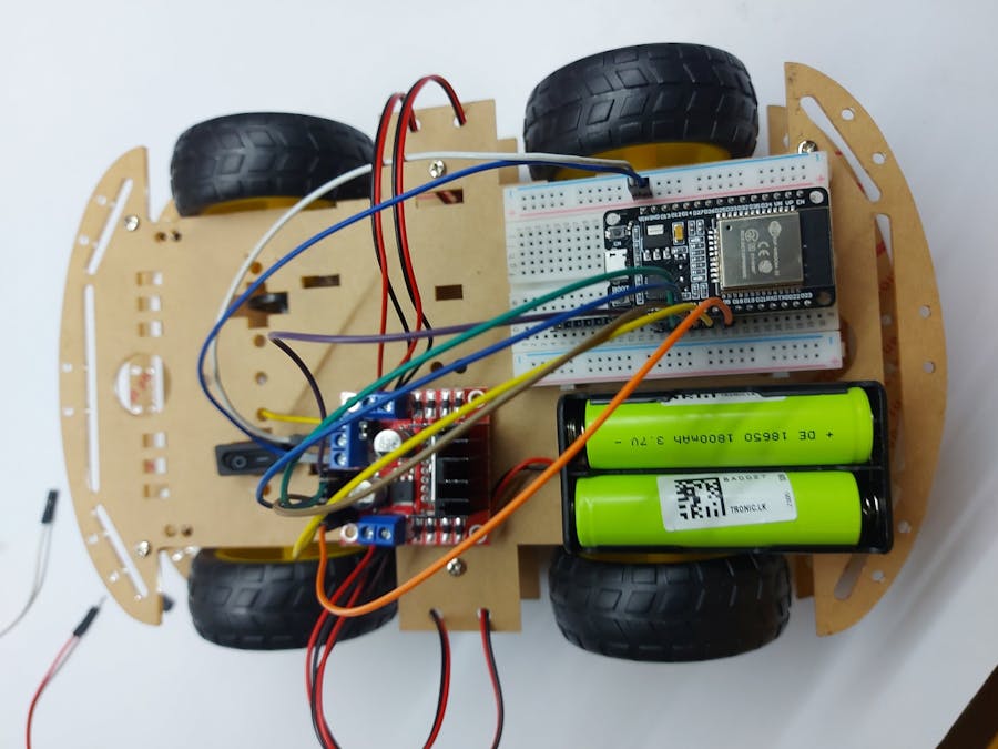 WIFI Control Car Arduino Concept  Internet of Things 