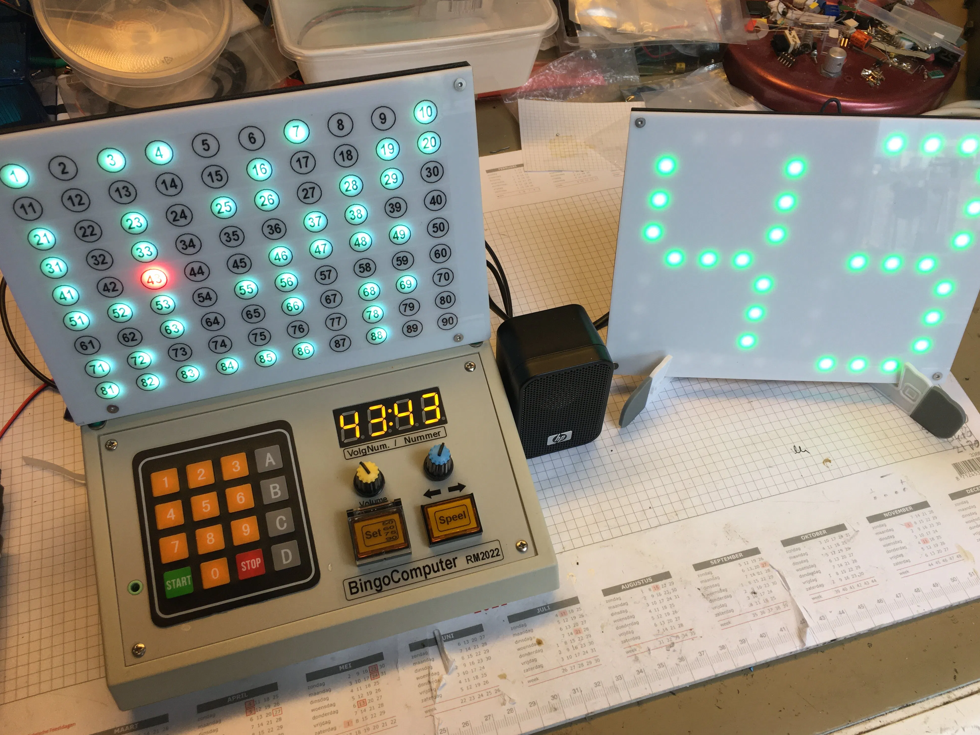 Talking Bingo computer. - Hackster.io