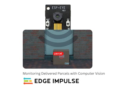 Monitor delivered parcels with Edge Impulse FOMO