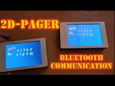 2D-Pager: write, draw, play in real time