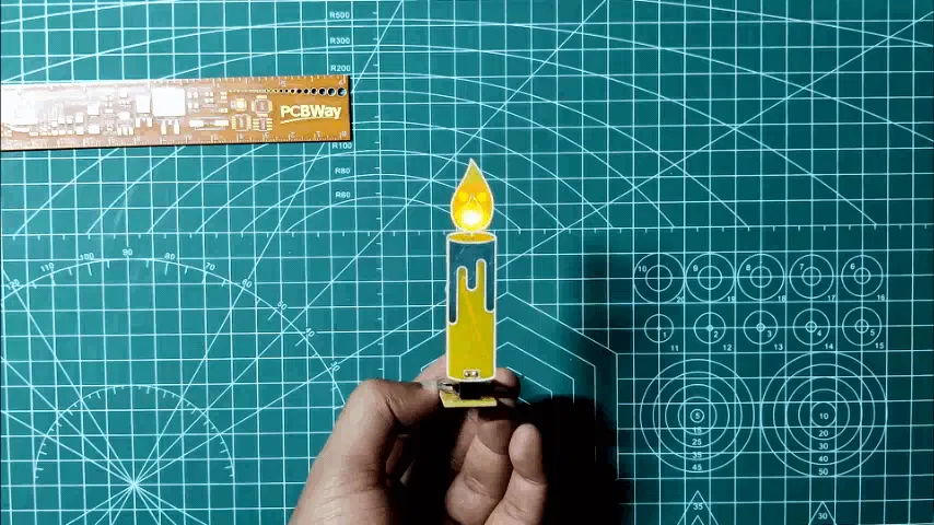 PCB Candle that glows forever- KINDA - Hackster.io