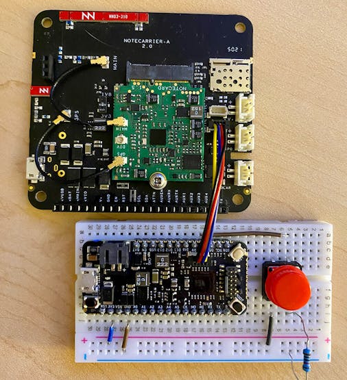 Notecard + Notecarrier-A