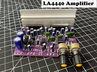 LA4440 Amplifier is OLD but Amazing