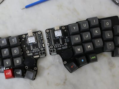 KLEIN: A Wireless Ergonomical Keyboard