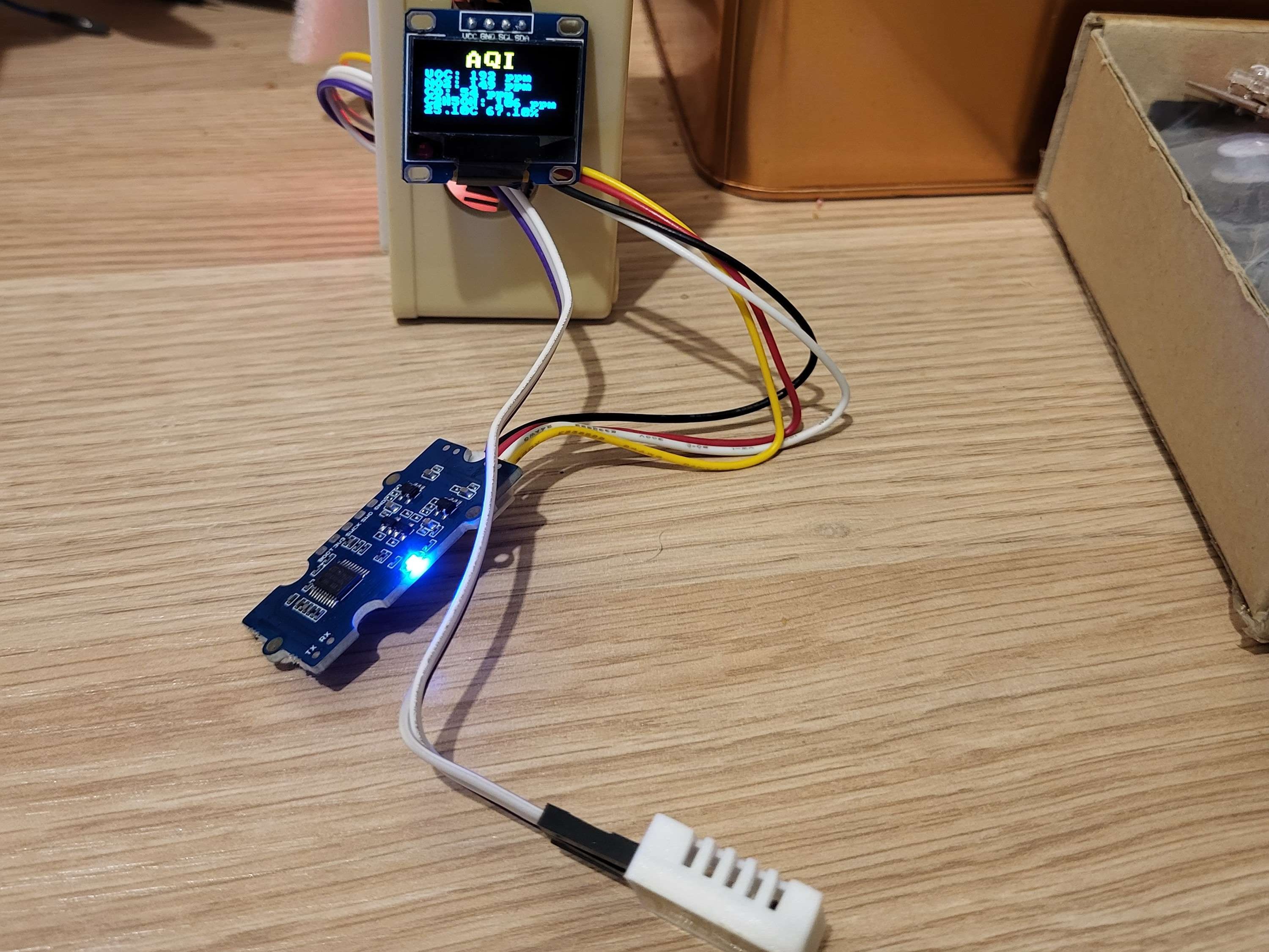 Offline Air Quality Monitor - Hackster.io