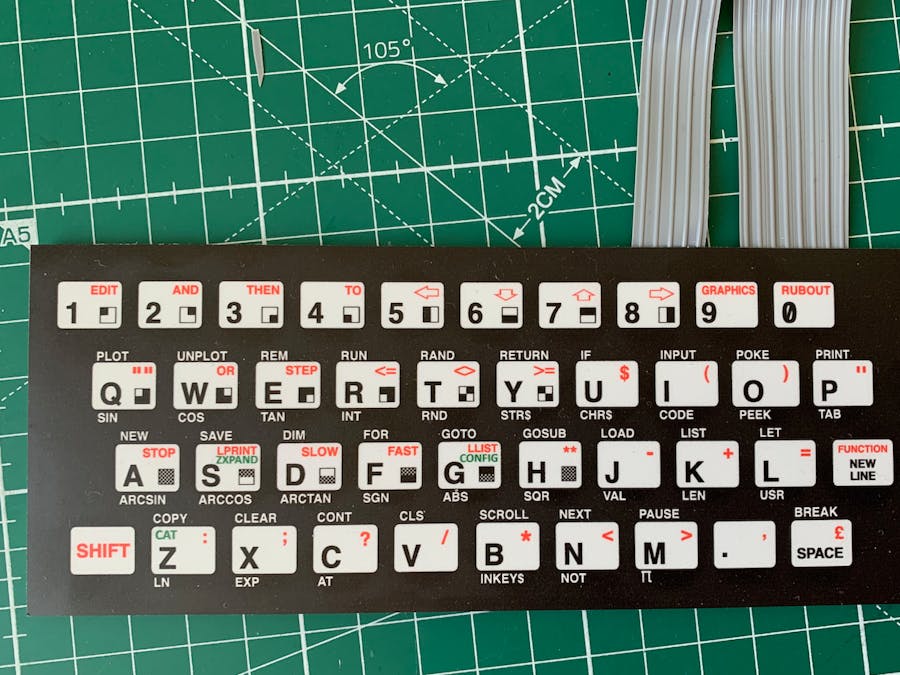Read a ZX81 keyboard with Arduinos and build things with it