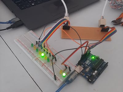 Lan tester with arduino uno