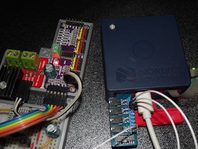 How to interface Nordic Thingy:53 with PCA9685