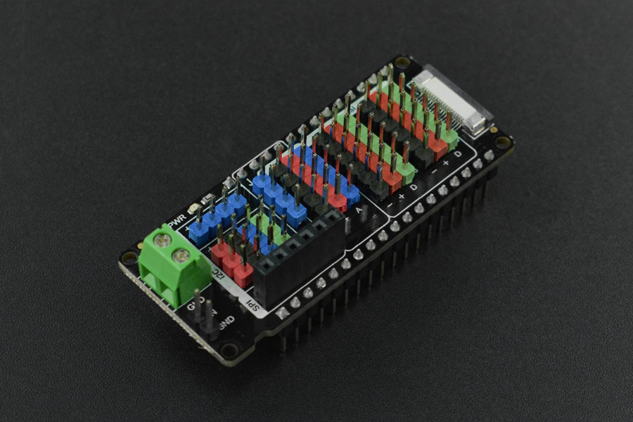 Gravity: IO Shield for FireBeetle 2 (ESP32-E/M0)