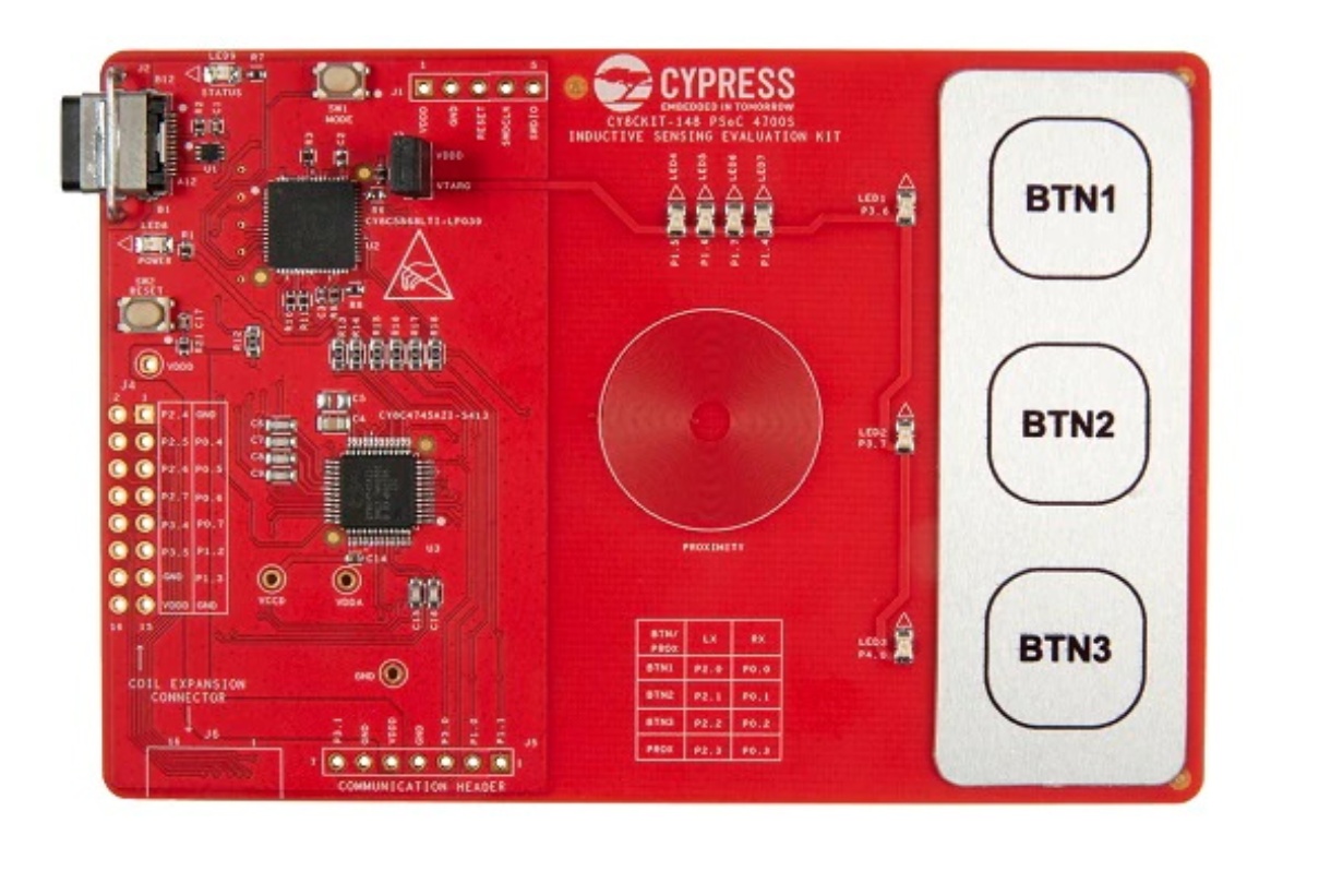 PSoC™ 4700S Inductive Sensing Evaluation Kit