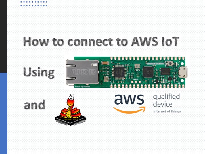 How to connect AWS IoT with Micropython using Pico