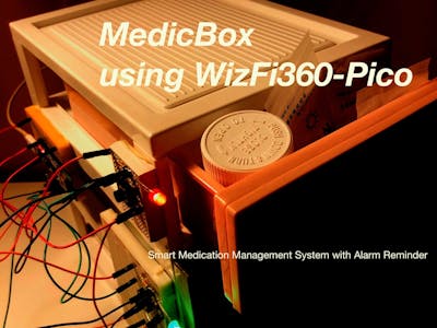MedicBox for WizFi360-EVB-Pico