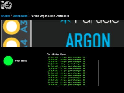 Particle Cloud Publish to Adafruit. io Webhook