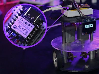 VOICE RECOGNITION ROBOT with XIAO nRF52840 Sense